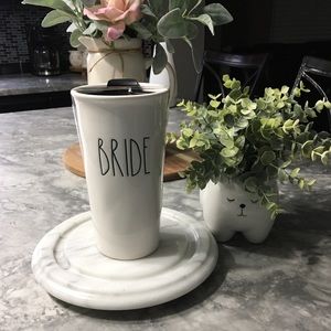 👰🏼 Rae Dunn “BRIDE” Travel Mug 👰🏼